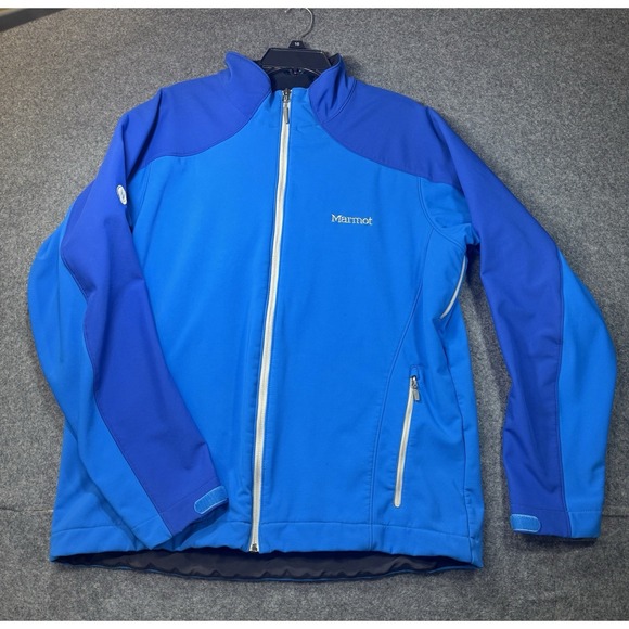 Marmot Other - Marmot Gore Windstopper Softshell Jacket Blue Men's XL